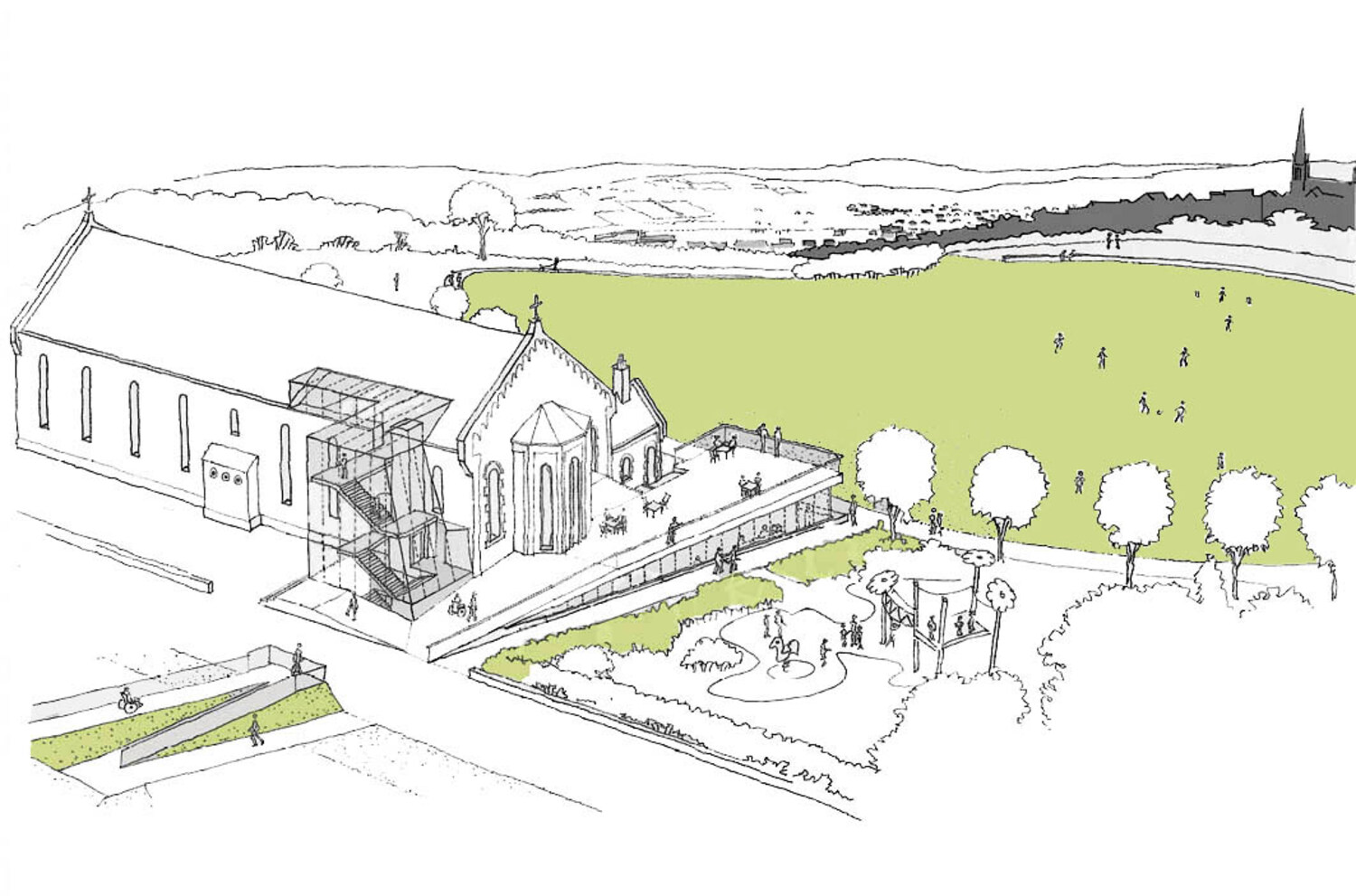 Image - Recreation Centre for People with Disabilities, Letterkenny