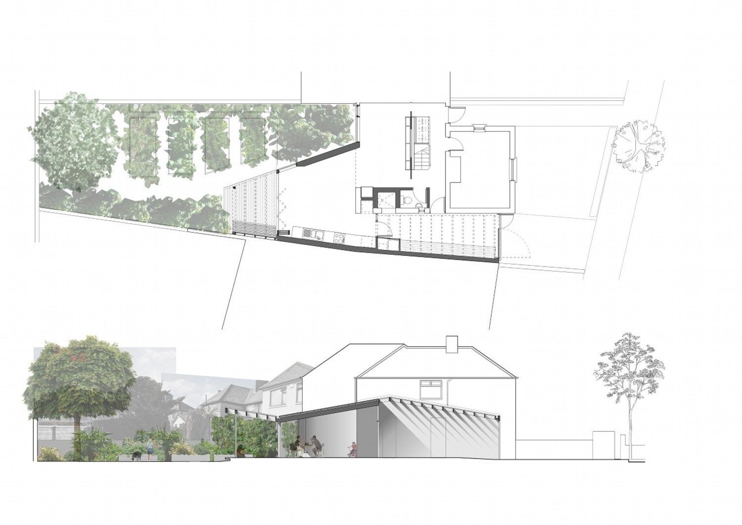 Image - Garden Kitchen extension Dublin, photo
